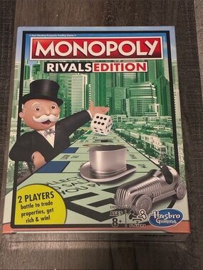 Hasbro Monopoly Rivals Edition Board Game - Green & Red